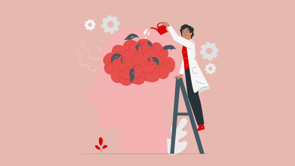 Med n' Ed healthcare education illustration