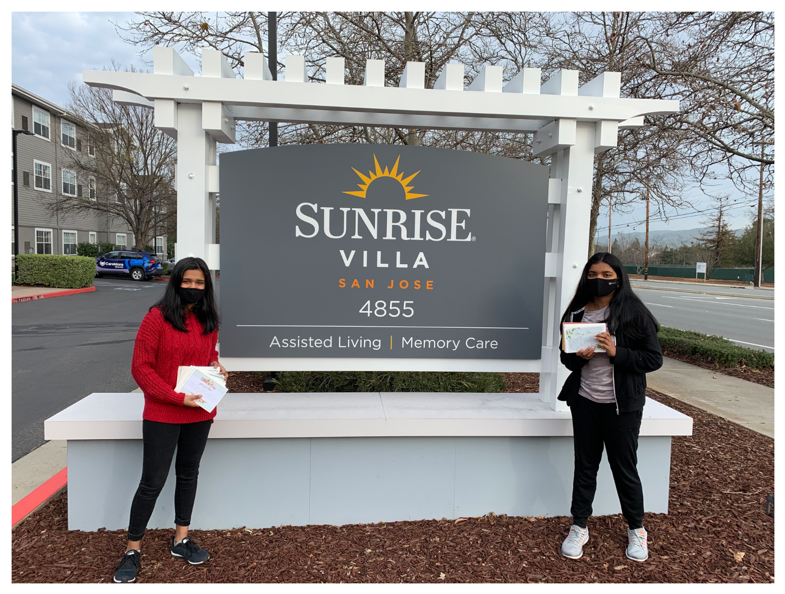 Sunrise Villa sign