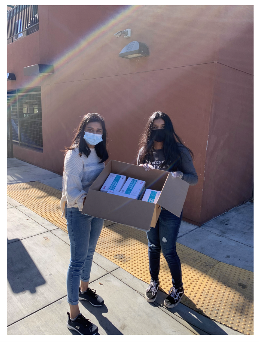 Family Supportive Housing mask donation