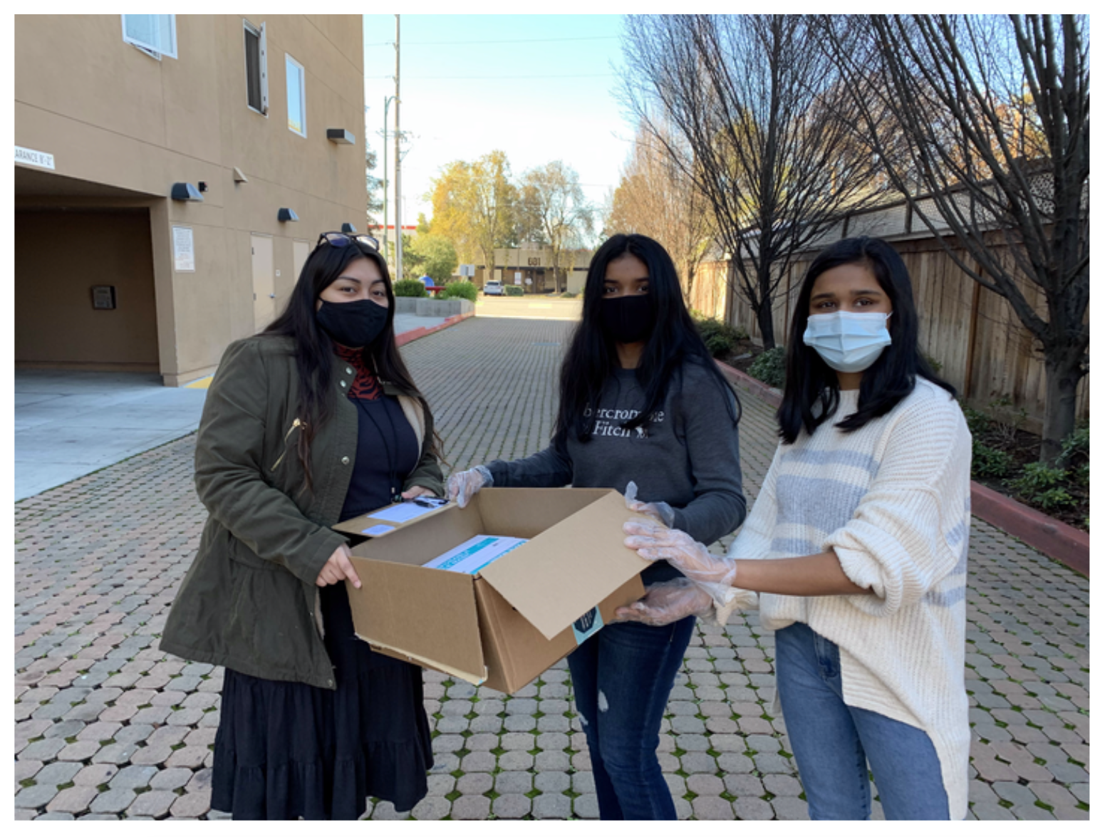 Family Supportive Housing mask donation