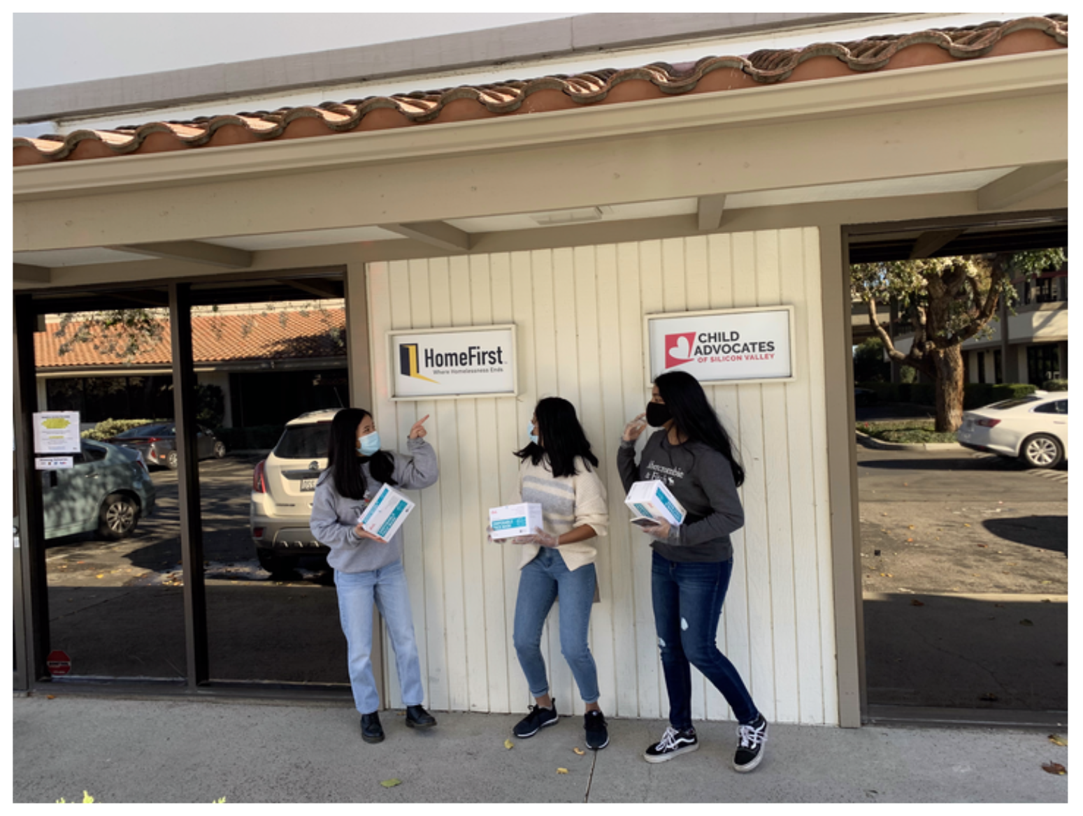 HomeFirst mask donation