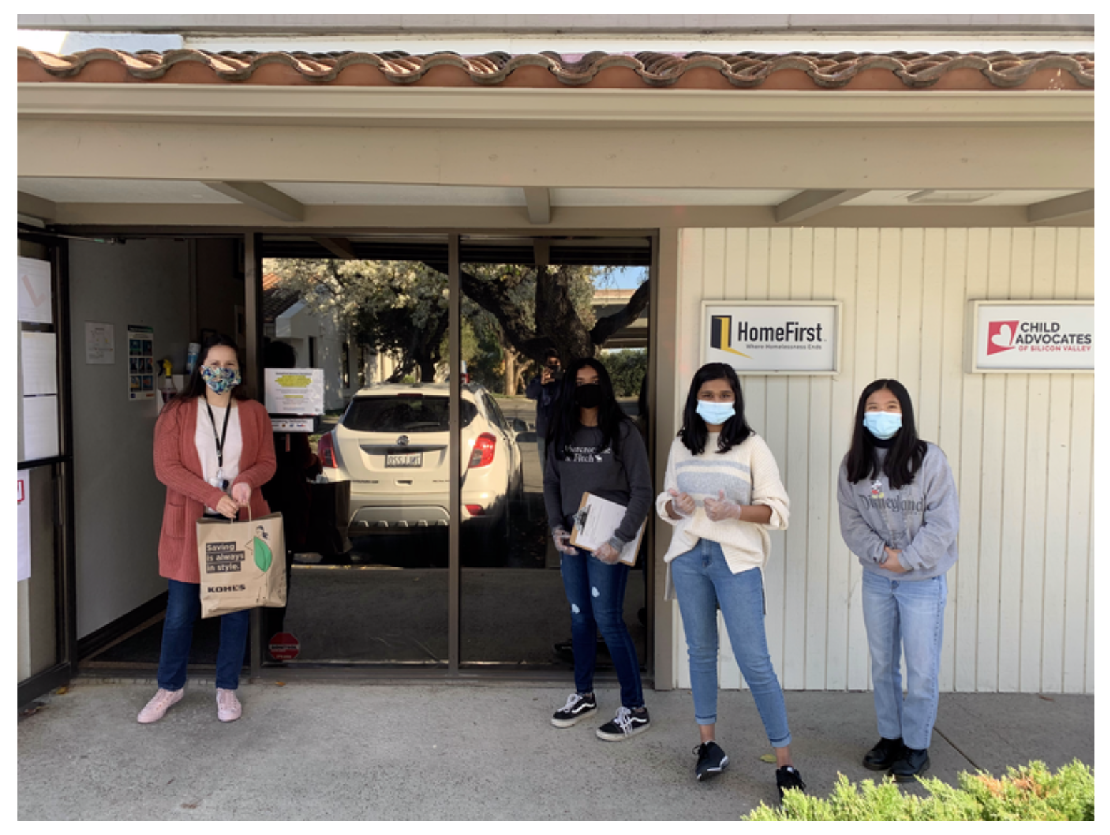 HomeFirst mask donation