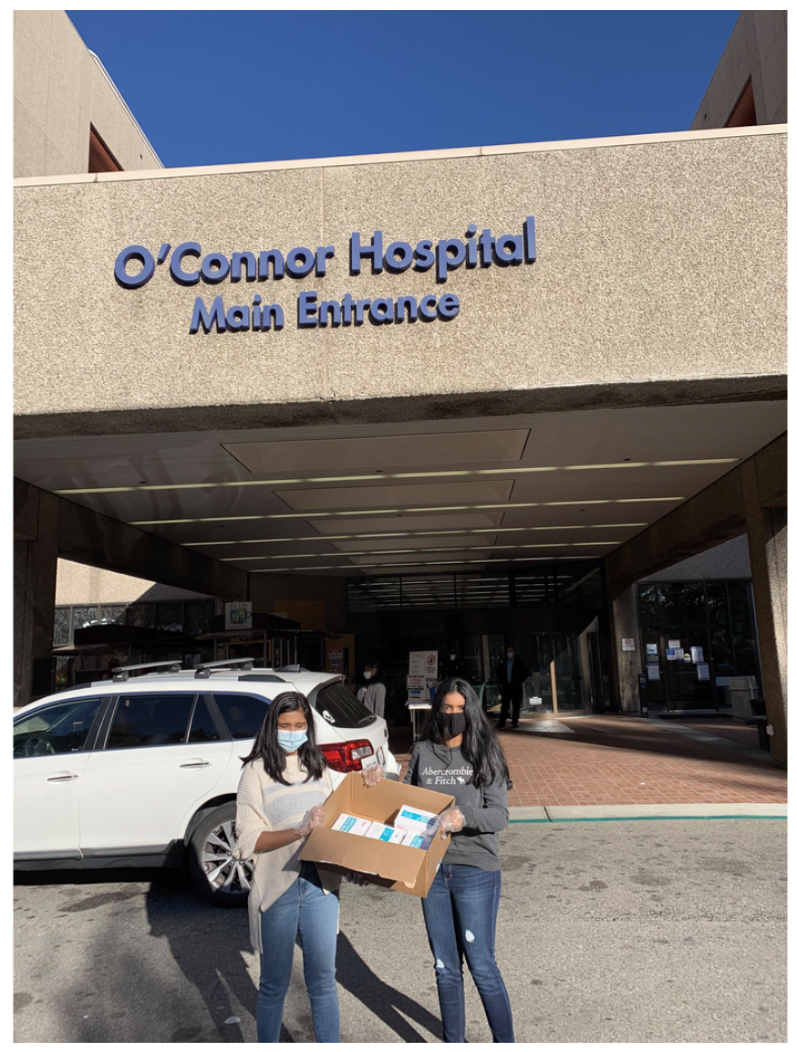 O'Connor Hospital mask donation