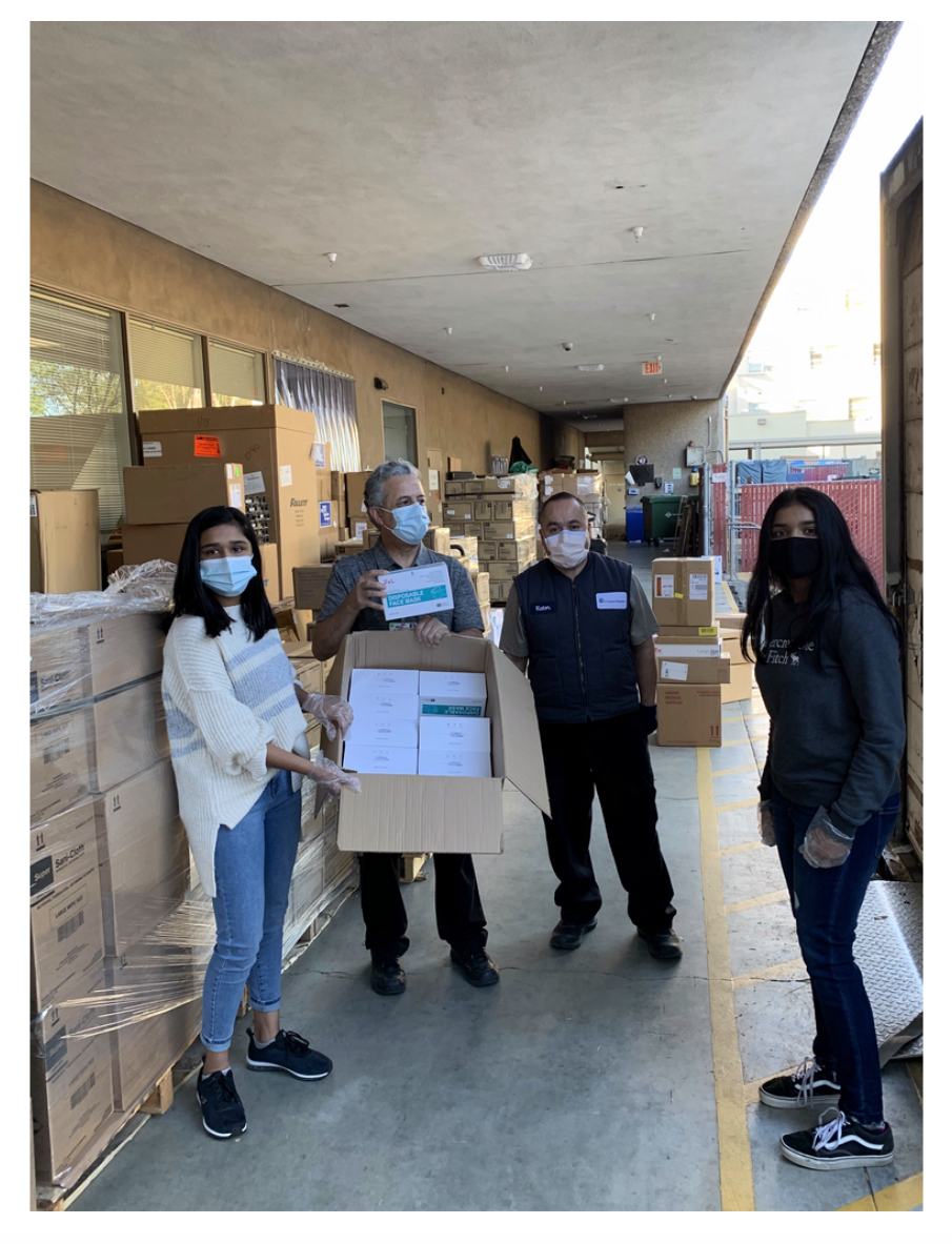 O'Connor Hospital mask donation
