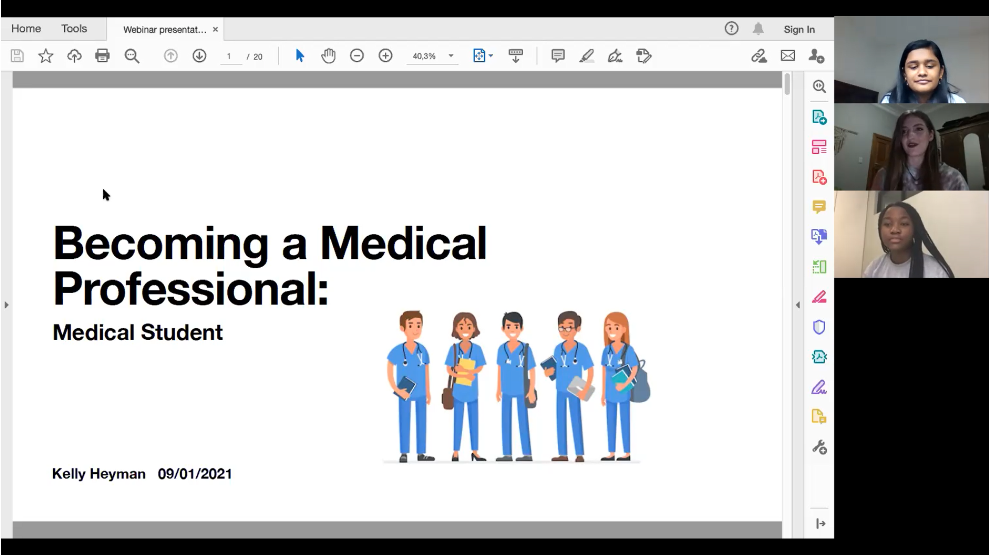 Webinar 2 presentation slide 1